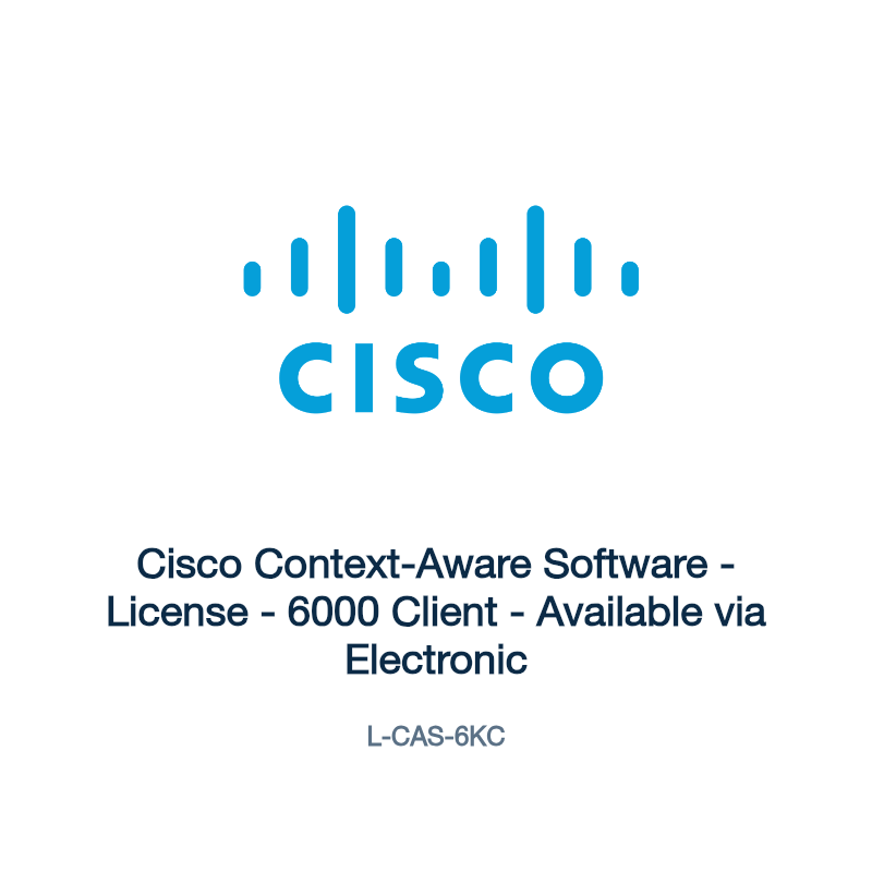 L-CAS-6KC: Cisco Context-Aware Software