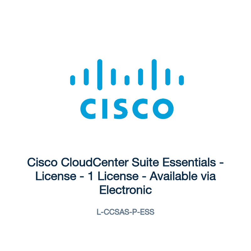 L-CCSAS-P-ESS: Cisco CloudCenter Suite Essentials
