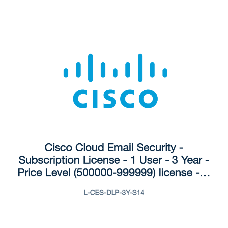 L-CES-DLP-3Y-S14: Cisco Cloud Email Security
