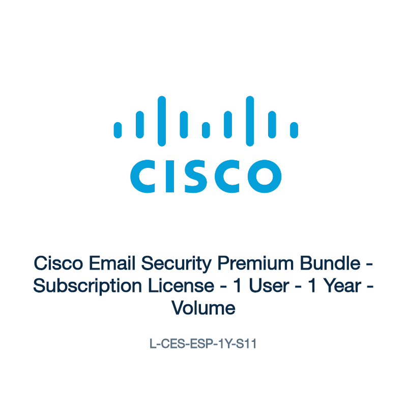 L-CES-ESP-1Y-S11: Cisco Email Security Premium Bundle