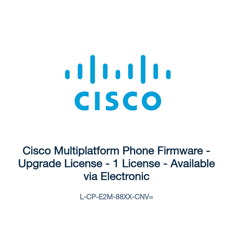 L-CP-E2M-88XX-CNV=: Cisco Multiplatform Phone Firmware