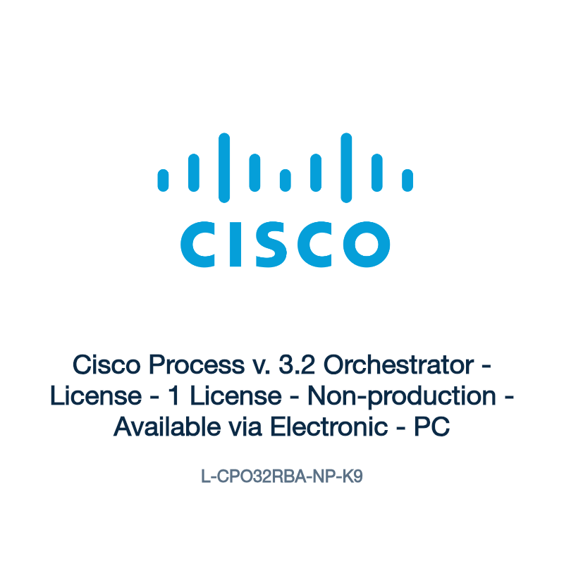 L-CPO32RBA-NP-K9: Cisco Process v. 3.2 Orchestrator