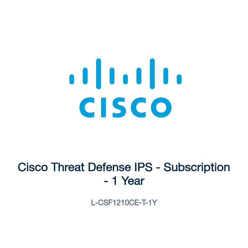 L-CSF1210CE-T-1Y: Cisco Threat Defense IPS