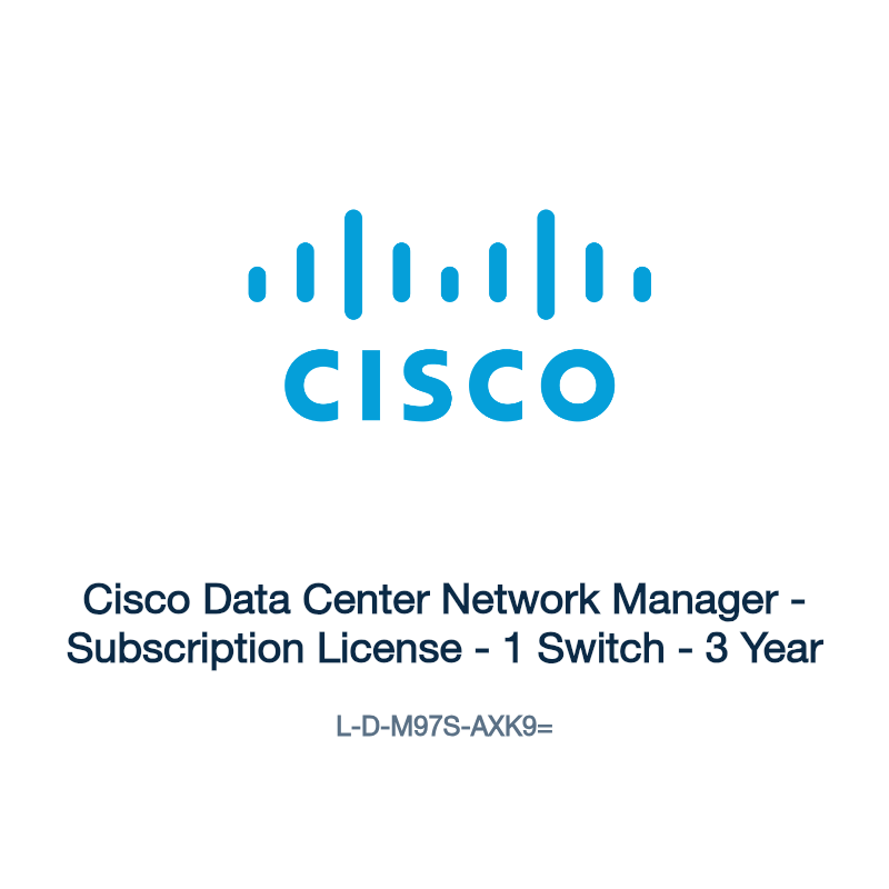 L-D-M97S-AXK9=: Cisco Data Center Network Manager