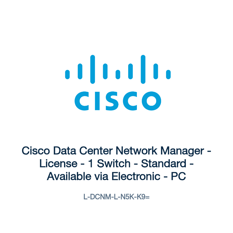 L-DCNM-L-N5K-K9=: Cisco Data Center Network Manager