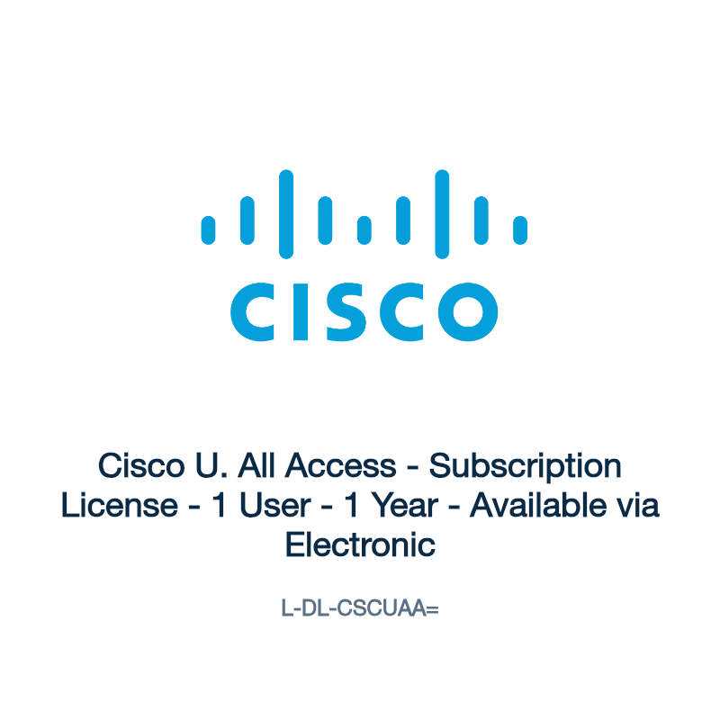 L-DL-CSCUAA=: Cisco U. All Access