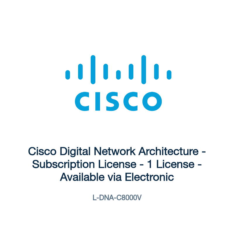 L-DNA-C8000V: Cisco Digital Network Architecture