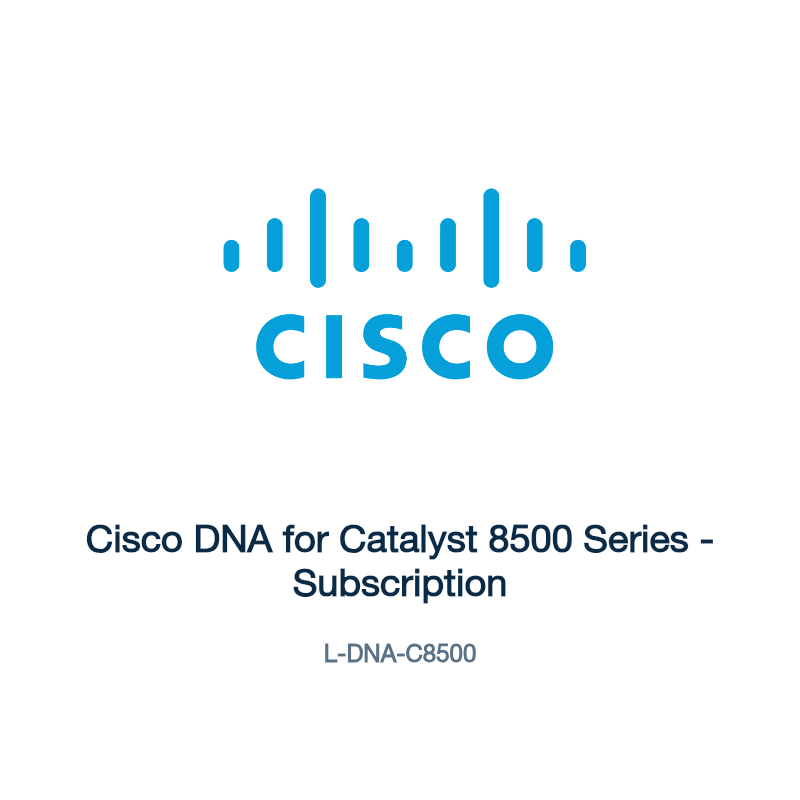 L-DNA-C8500: Cisco DNA for Catalyst 8500 Series