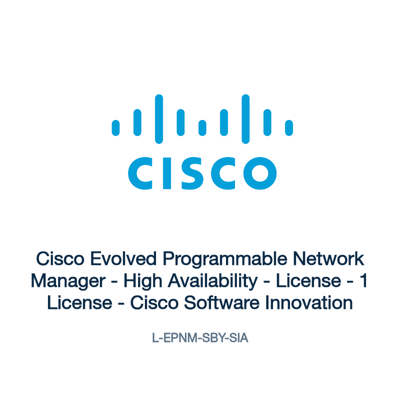 L-EPNM-SBY-SIA: Cisco Evolved Programmable Network Manager
