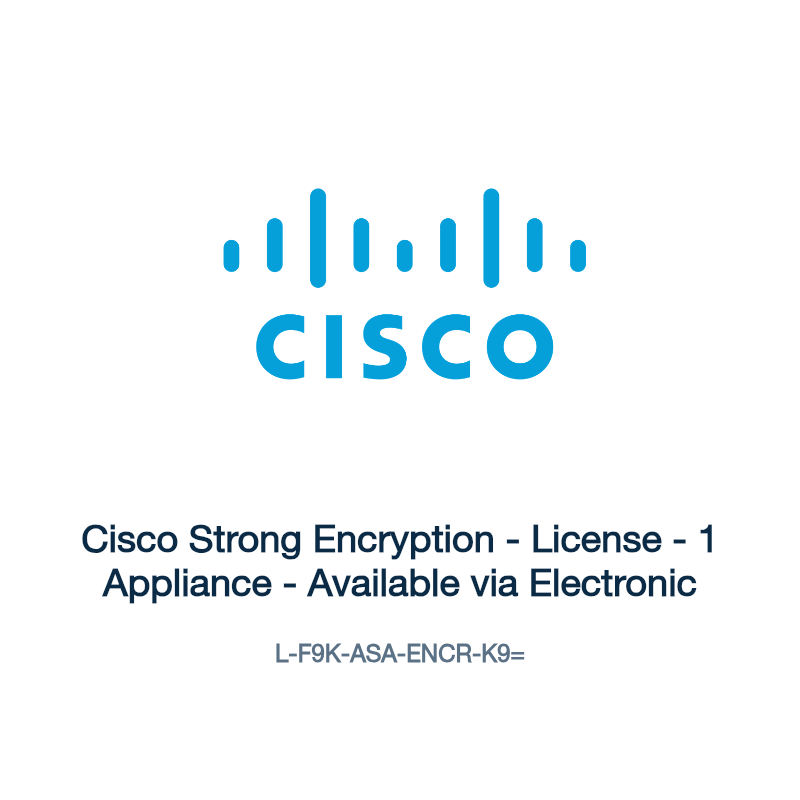 L-F9K-ASA-ENCR-K9=: Cisco Strong Encryption