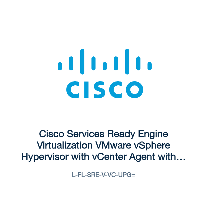 L-FL-SRE-V-VC-UPG=: Cisco Services Ready Engine Virtualization VMware vSphere Hypervisor