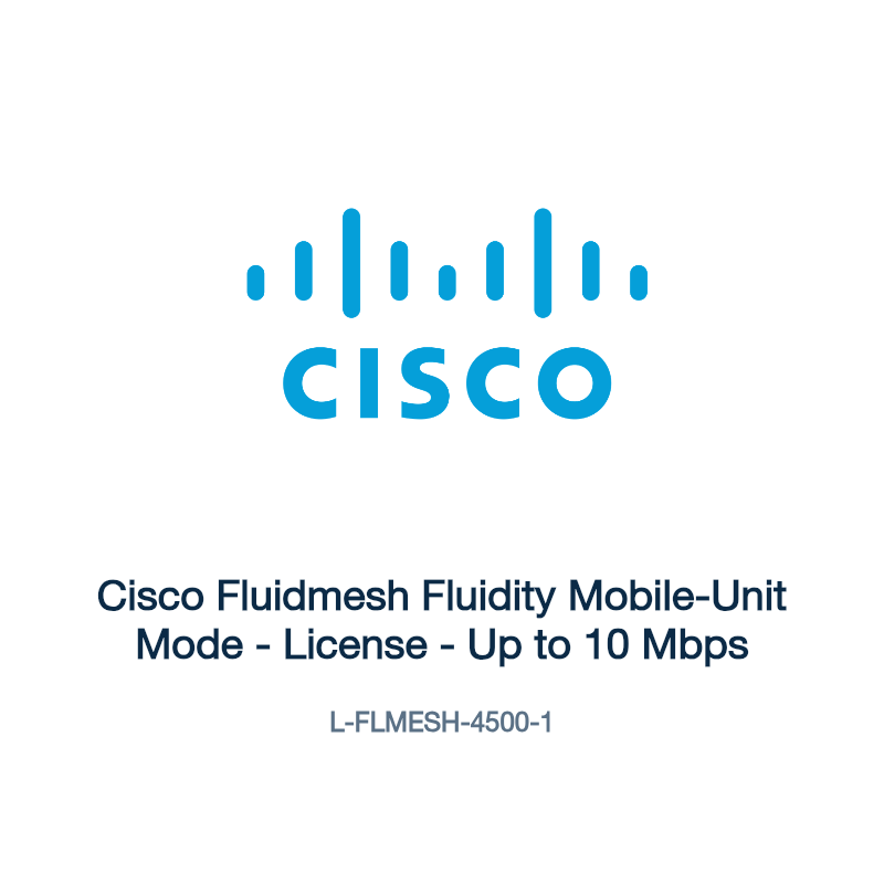 L-FLMESH-4500-1: Cisco Fluidmesh Fluidity Mobile-Unit Mode