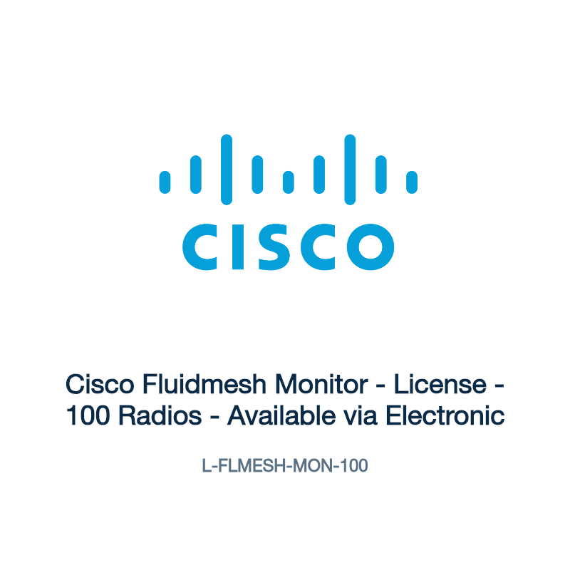 L-FLMESH-MON-100: Cisco Fluidmesh Monitor