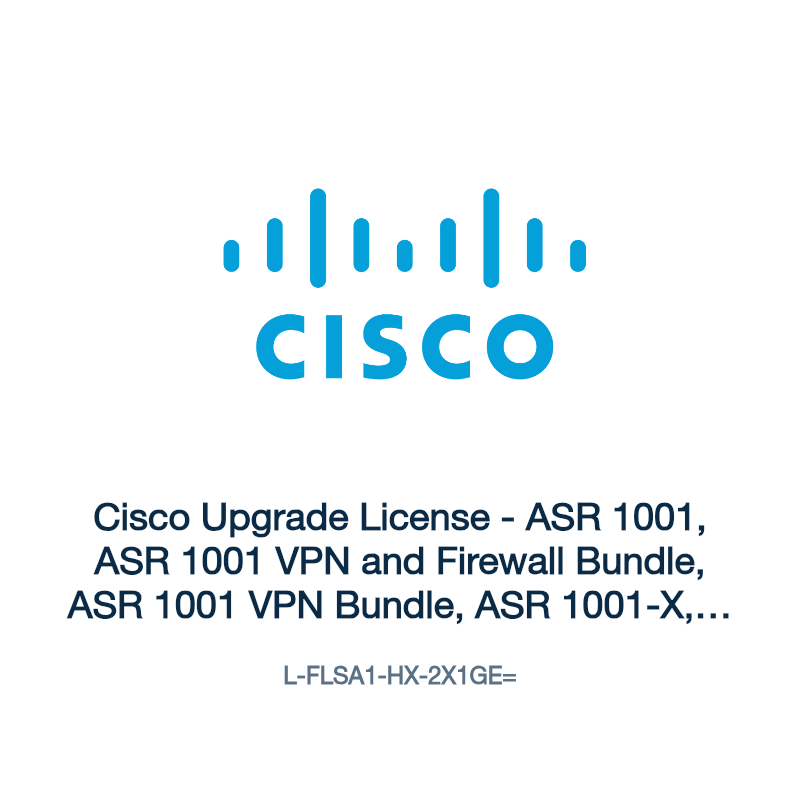 L-FLSA1-HX-2X1GE=: Cisco Upgrade License