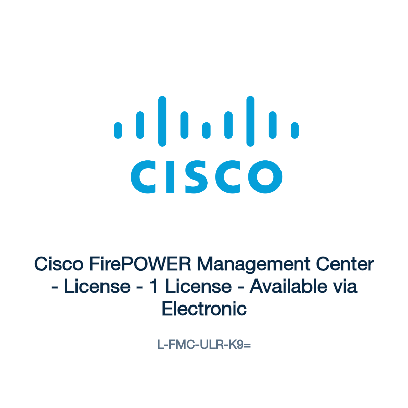 L-FMC-ULR-K9=: Cisco FirePOWER Management Center