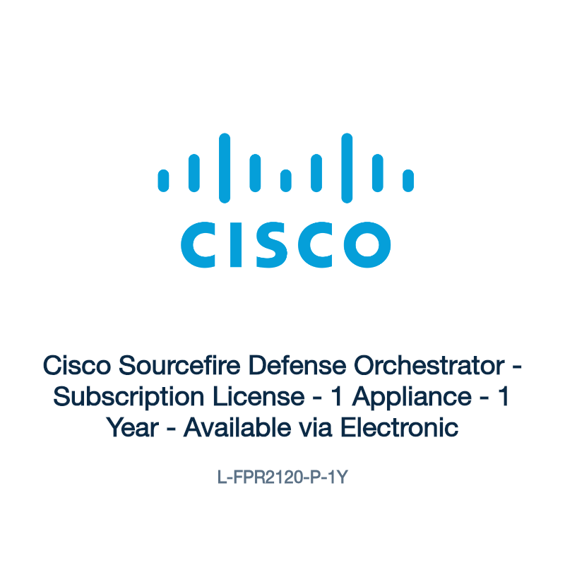 L-FPR2120-P-1Y: Cisco Sourcefire Defense Orchestrator