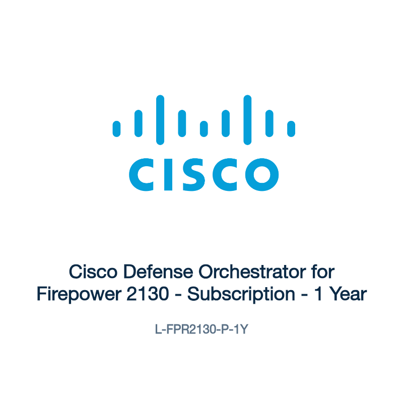 L-FPR2130-P-1Y: Cisco Defense Orchestrator for Firepower 2130