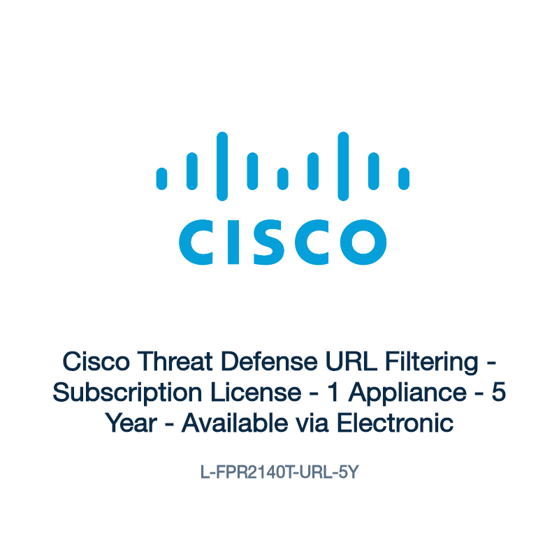 L-FPR2140T-URL-5Y: Cisco Threat Defense URL Filtering