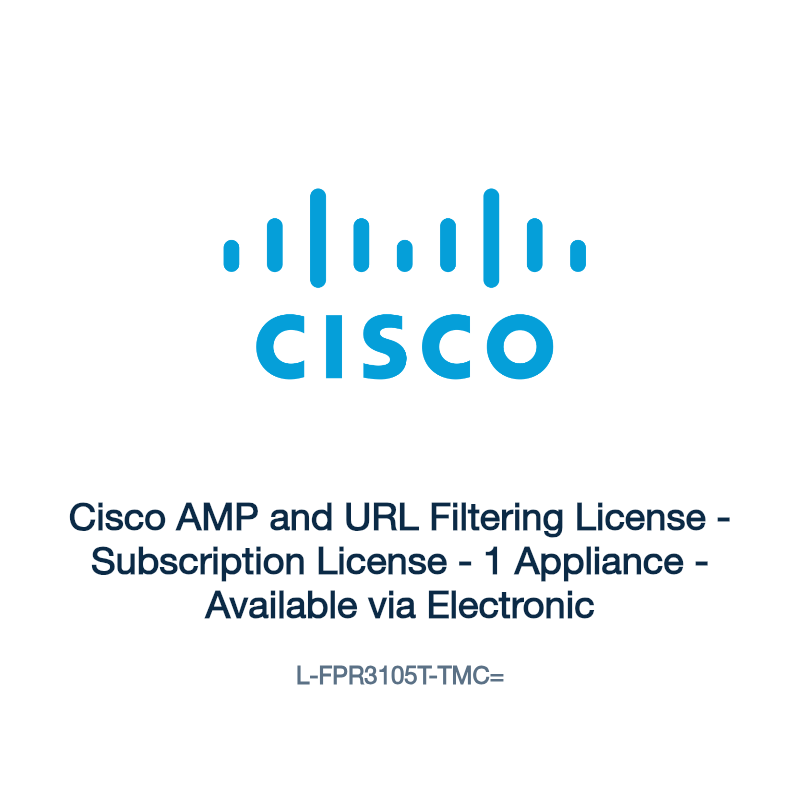 L-FPR3105T-TMC=: Cisco AMP and URL Filtering License