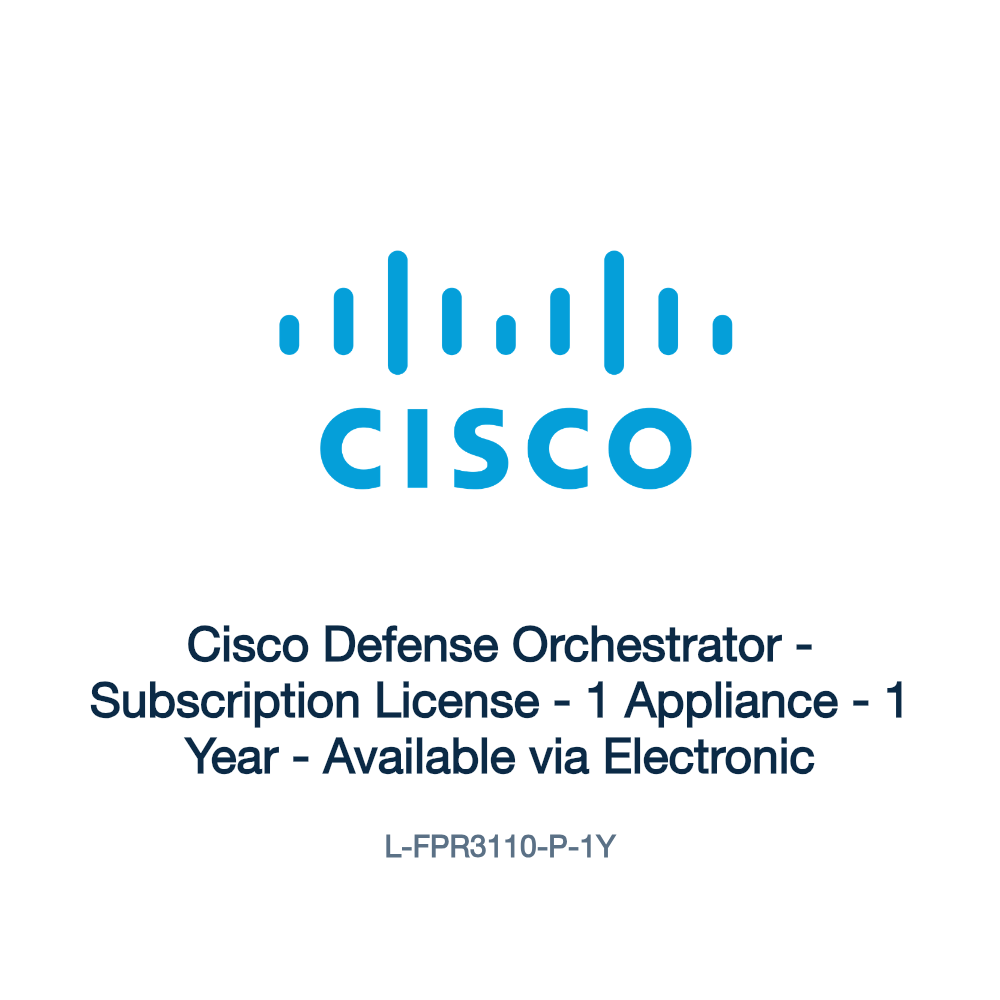 L-FPR3110-P-1Y: Cisco Defense Orchestrator
