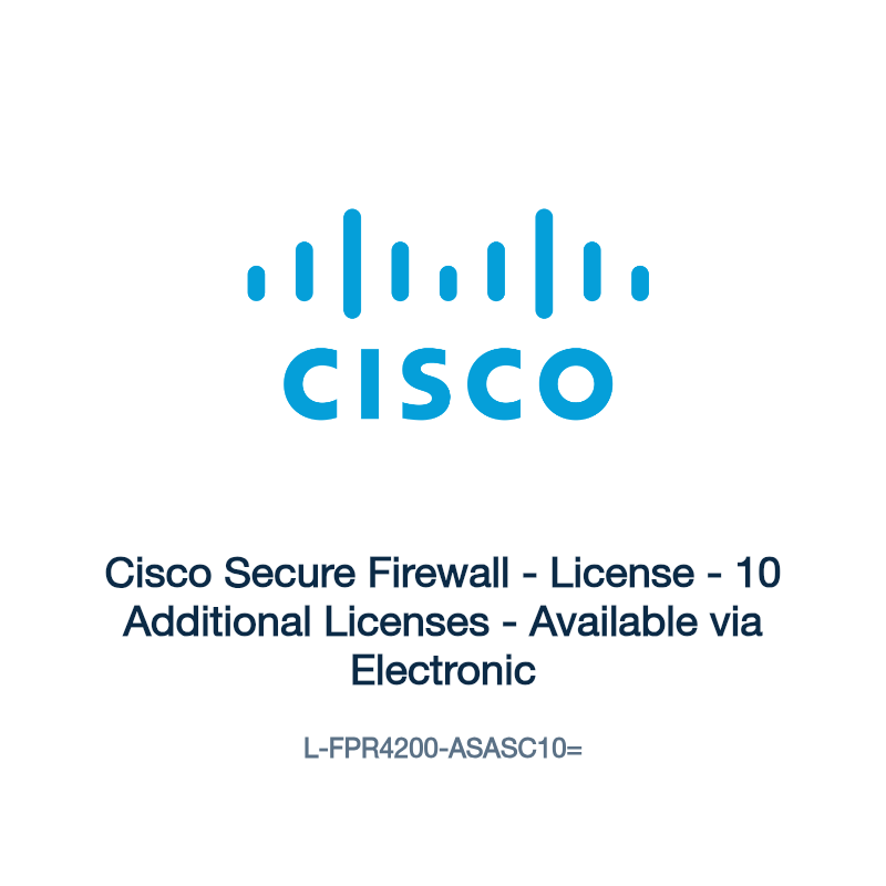 L-FPR4200-ASASC10=: Cisco Secure Firewall
