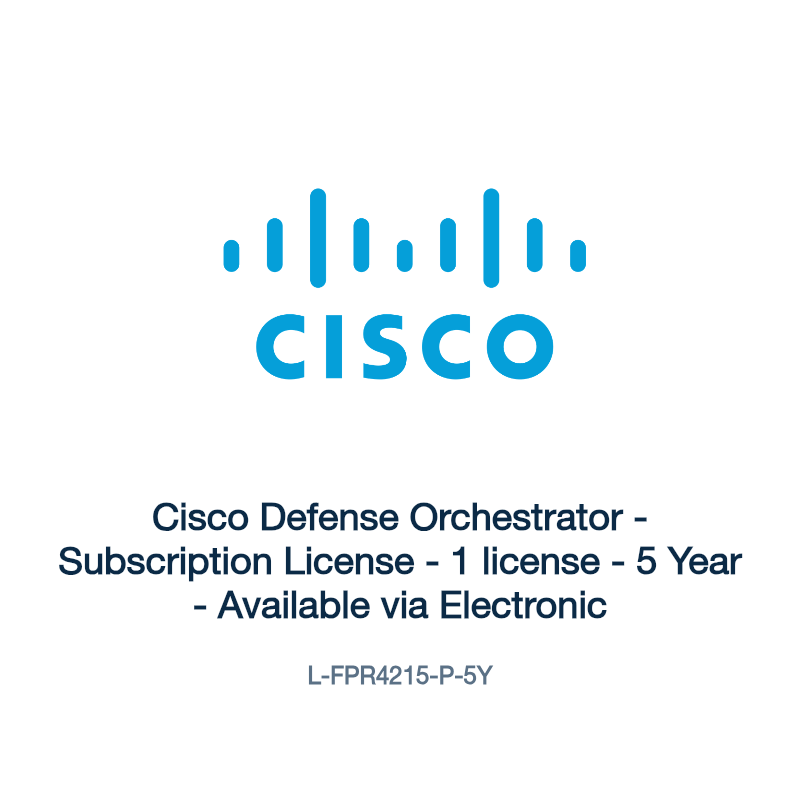 L-FPR4215-P-5Y: Cisco Defense Orchestrator