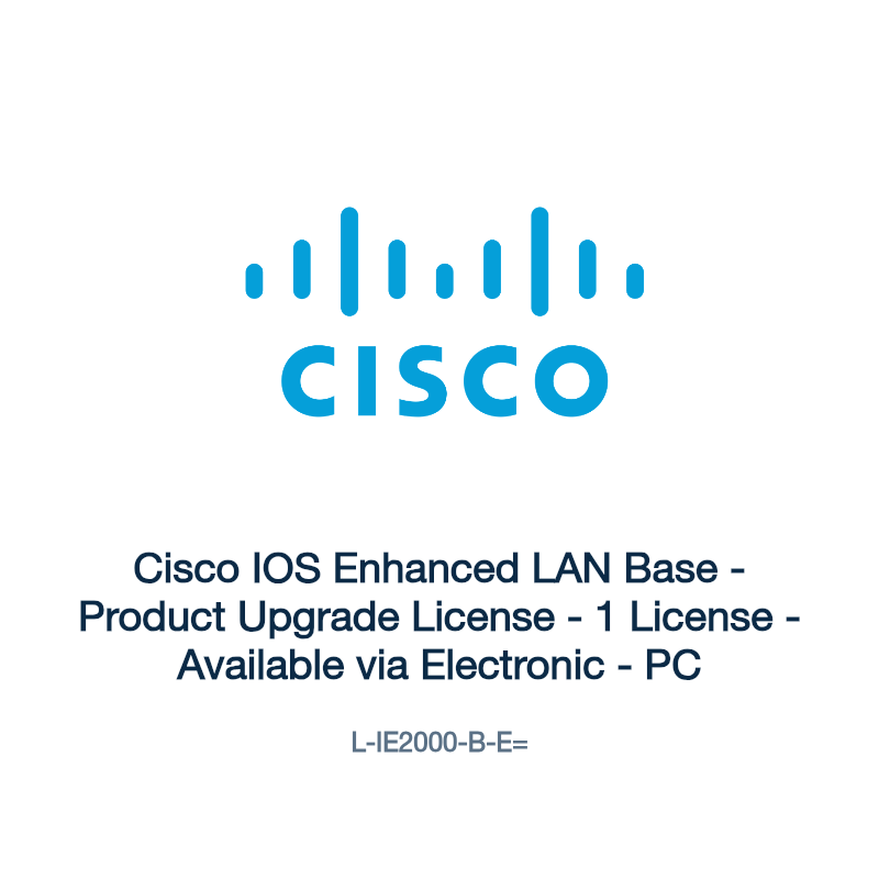 L-IE2000-B-E=: Cisco IOS Enhanced LAN Base