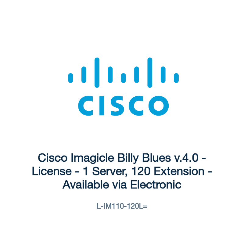 L-IM110-120L=: Cisco Imagicle Billy Blues v.4.0