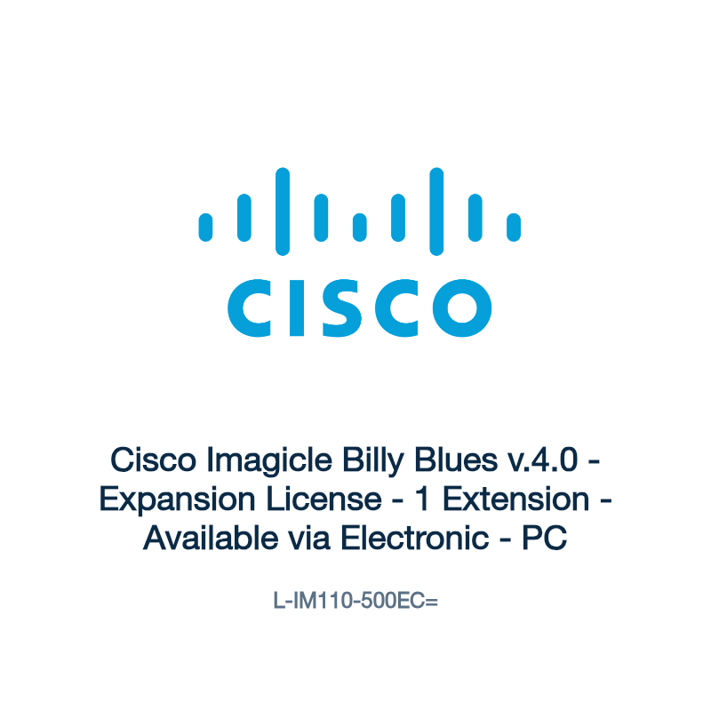L-IM110-500EC=: Cisco Imagicle Billy Blues v.4.0