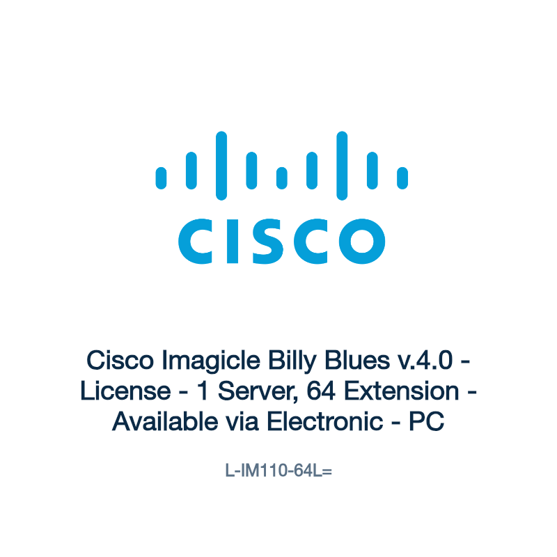 L-IM110-64L=: Cisco Imagicle Billy Blues v.4.0