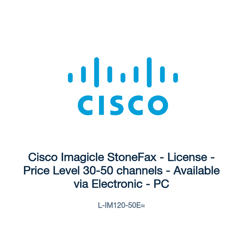 L-IM120-50E=: Cisco Imagicle StoneFax
