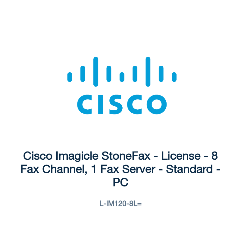L-IM120-8L=: Cisco Imagicle StoneFax