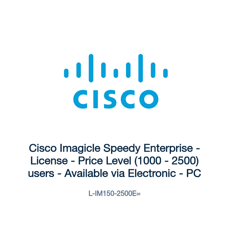L-IM150-2500E=: Cisco Imagicle Speedy Enterprise
