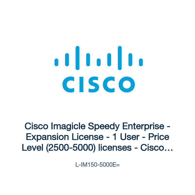 L-IM150-5000E=: Cisco Imagicle Speedy Enterprise