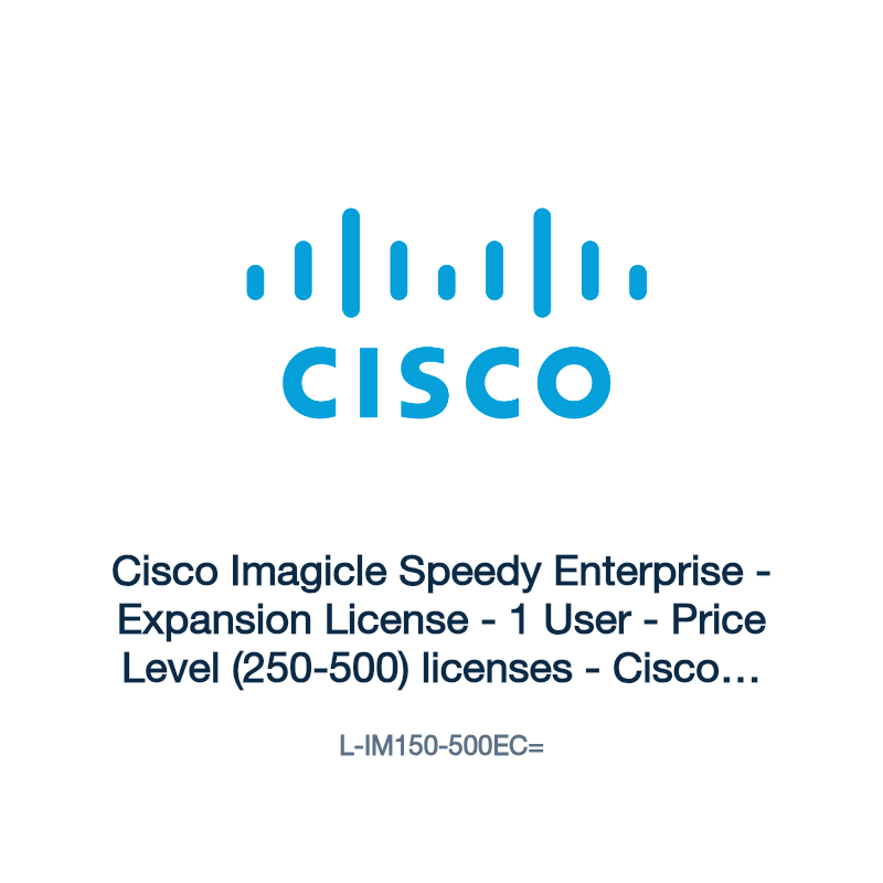 L-IM150-500EC=: Cisco Imagicle Speedy Enterprise