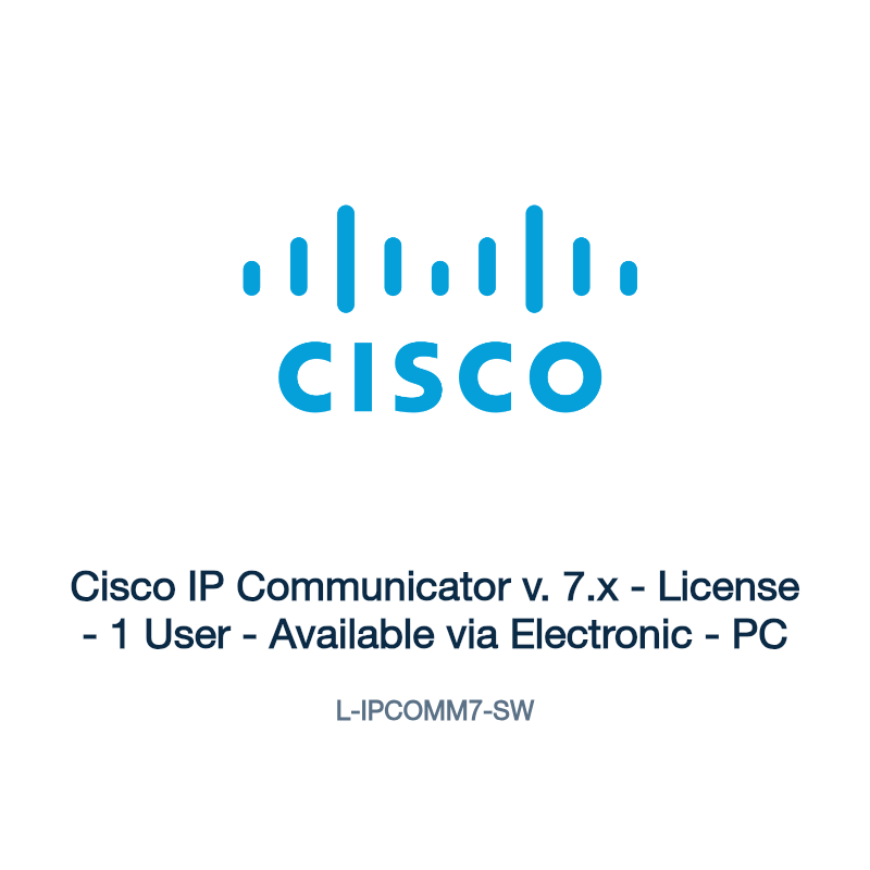 L-IPCOMM7-SW: Cisco IP Communicator v. 7.x
