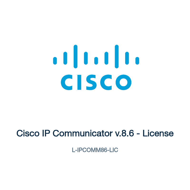 L-IPCOMM86-LIC: Cisco IP Communicator v.8.6