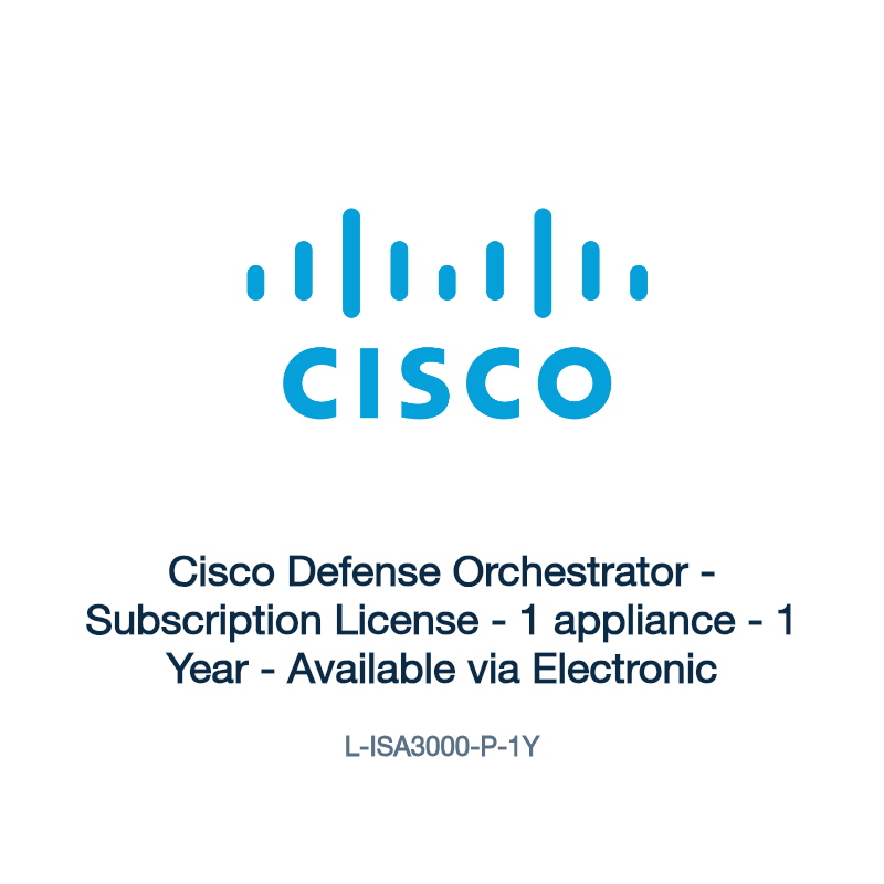 L-ISA3000-P-1Y: Cisco Defense Orchestrator