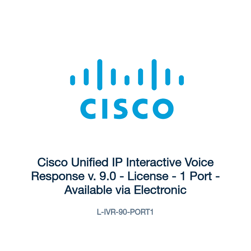 L-IVR-90-PORT1: Cisco Unified IP Interactive Voice Response v. 9.0