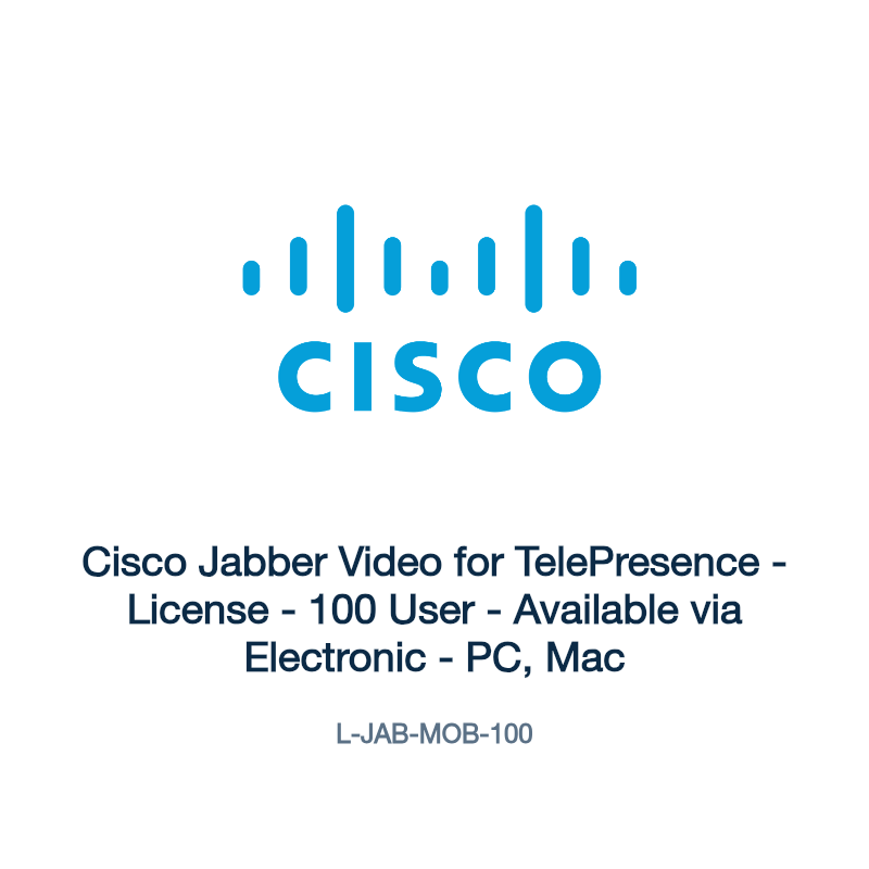 L-JAB-MOB-100: Cisco Jabber Video for TelePresence