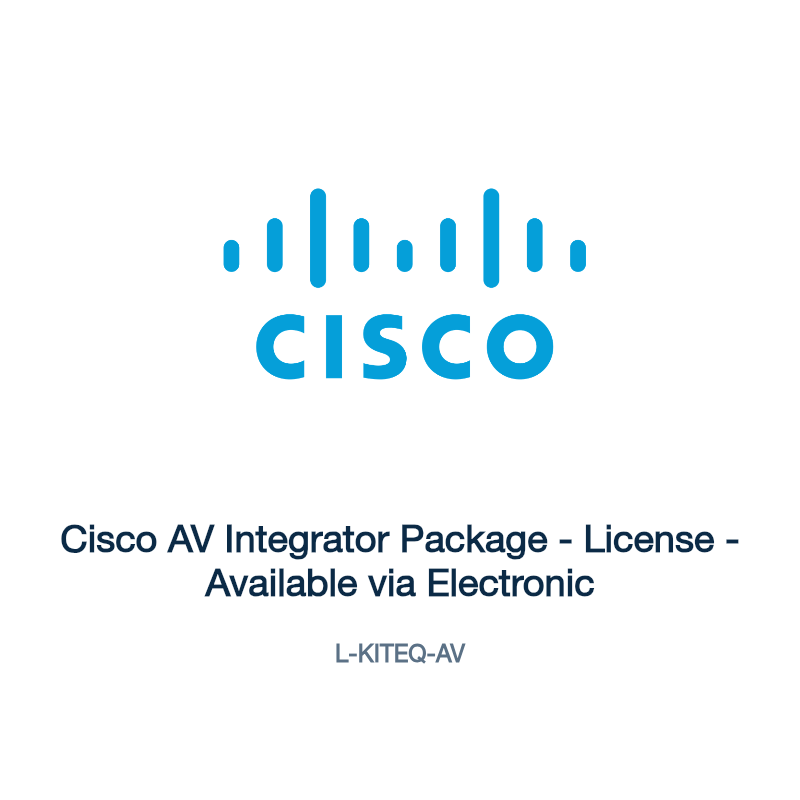 L-KITEQ-AV: Cisco AV Integrator Package