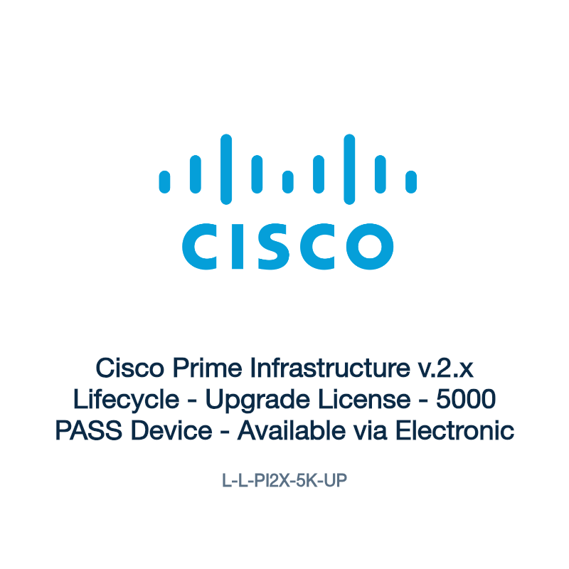 L-L-PI2X-5K-UP: Cisco Prime Infrastructure v.2.x Lifecycle