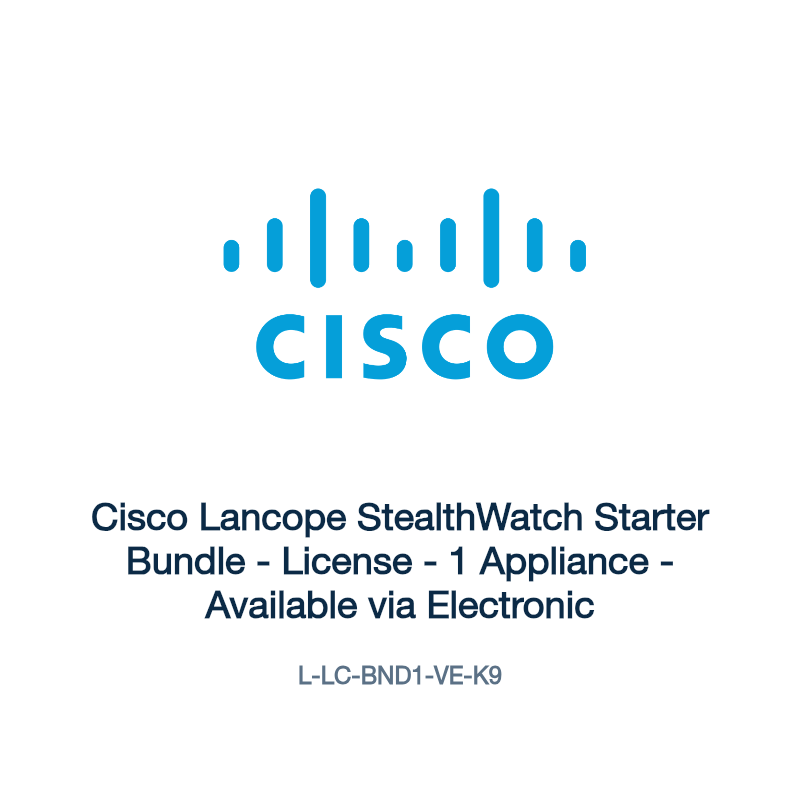 L-LC-BND1-VE-K9: Cisco Lancope StealthWatch Starter Bundle