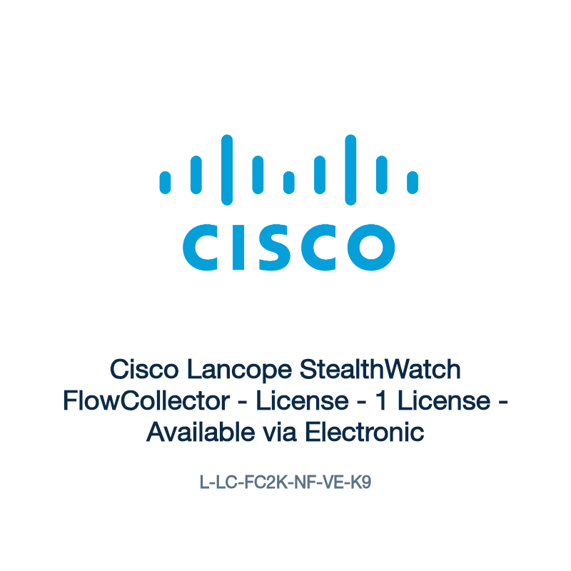 L-LC-FC2K-NF-VE-K9: Cisco Lancope StealthWatch FlowCollector