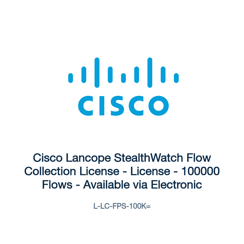 L-LC-FPS-100K=: Cisco Lancope StealthWatch Flow Collection License