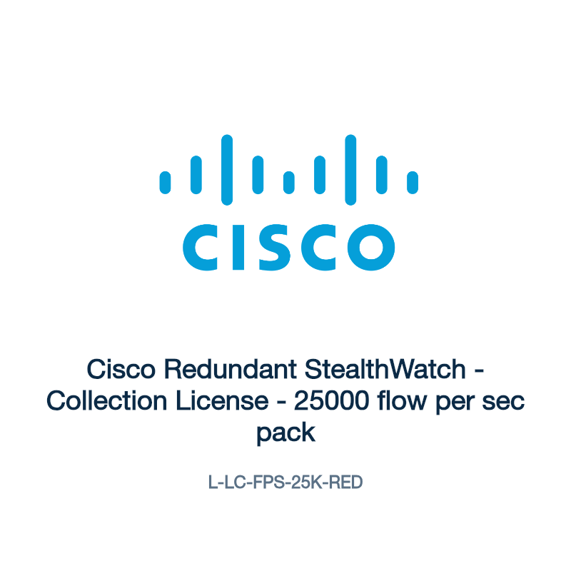 L-LC-FPS-25K-RED: Cisco Redundant StealthWatch