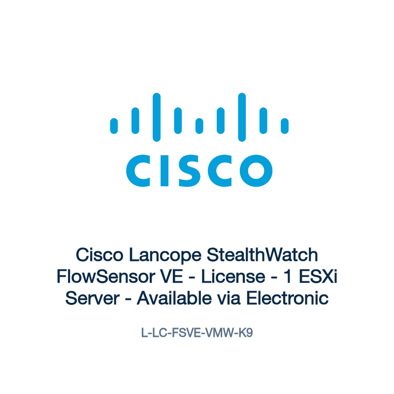 L-LC-FSVE-VMW-K9: Cisco Lancope StealthWatch FlowSensor VE