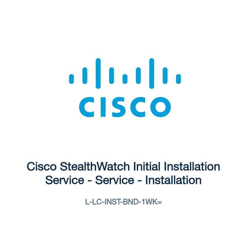 L-LC-INST-BND-1WK=: Cisco StealthWatch Initial Installation Service