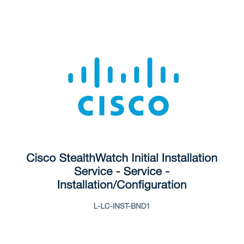 L-LC-INST-BND1: Cisco StealthWatch Initial Installation Service