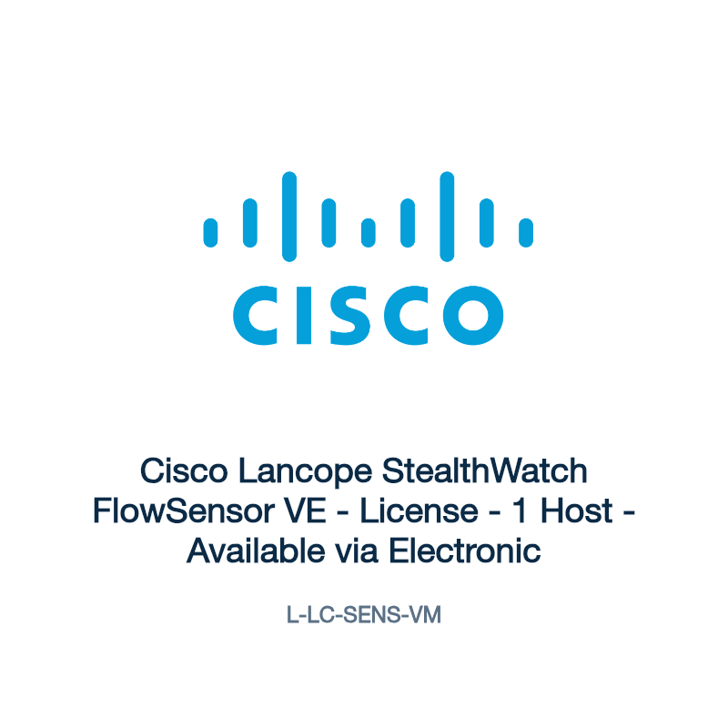 L-LC-SENS-VM: Cisco Lancope StealthWatch FlowSensor VE